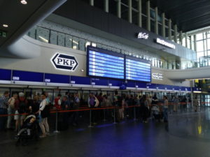 warsaw warszawa centralna railway station ticket office
