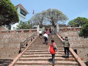 tainan anping old fort main way to the fort zeelandia