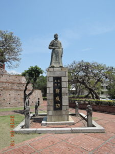 tainan anping old fort statue of koxinga