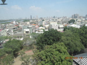 tainan anping old fort view from observation tower east