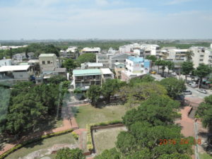 tainan anping old fort view from observation tower north