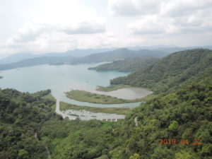 sun moon lake ropeway view from gondola3