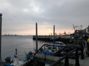 tamsui riverbank wharf