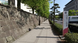 bullet holes from the seinan civil war