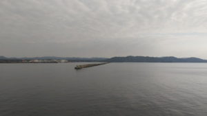 ferry sunflower kirishima view from deck4