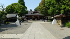 izumi shrine front far