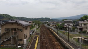 kiire station view from passage
