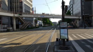 kumamoto tram hanabatacho