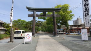 mihashira shrine torii