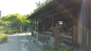suizenji garden kokondenju inside
