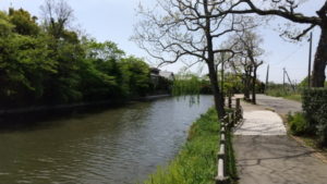 yanagawa castle moat3
