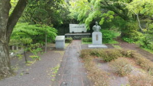 hirose shrine statue of anami korechika