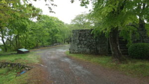 oka castle ruins higashinakashikiri
