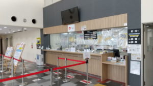 ferry sunflower kobe port inside