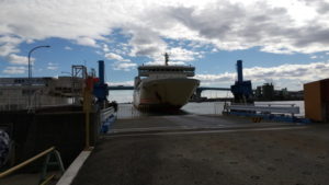 tokushima port car boarding gate