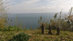 hara castle ruins ariake sea