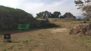 hara castle ruins honmaru seimon