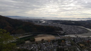 iwakuni castle view from top