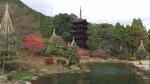 rurikoji temple five storied pagoda