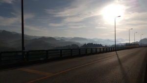 takamori town near loop bridge