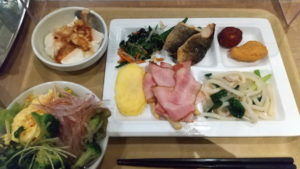 route inn tsuyama breakfast