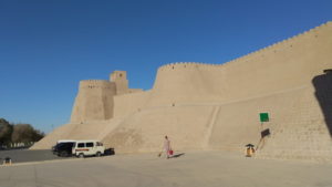 wall near the ota darvaza gate
