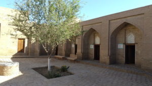 abdullah khan madrasah courtyard