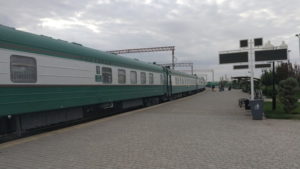 khiva station night train