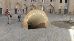 kutlug murad inak madrasah courtyard