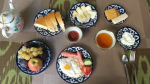 samani bukhara breakfast 2nd