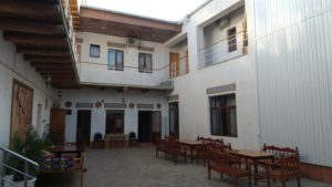 samani bukhara courtyard