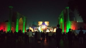 registan square projection mapping show 1st