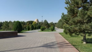 registan steet near the intersection