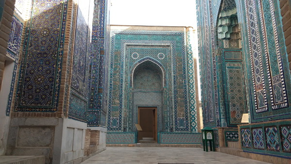 shakhi zinda north front
