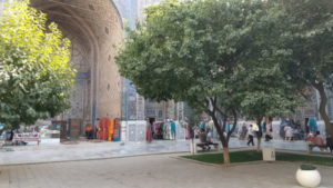 ulugbek madrasah courtyard2