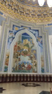 amir timur museum hall front near