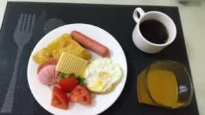 musafir hotel breakfast 2nd