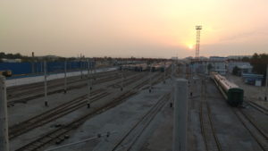 overpass near tashkent international airport