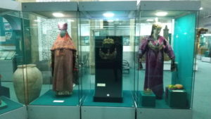 the state museum of histroy of uzbekistan wall clothes