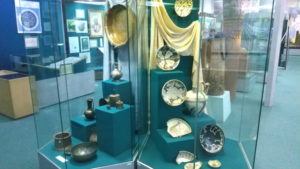 the state museum of histroy of uzbekistan wall vessels