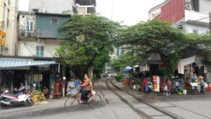 hanoi railroad near station