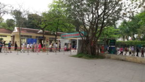 hochimin mausoleum entrance