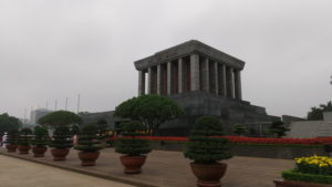 hochiminh mausoleum near