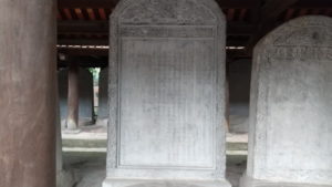 temple of literature stelae
