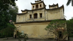 thang long imperial citadel lady pavilion exterior