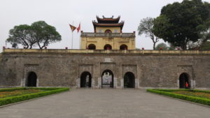 thang long imperial citadel main gate front