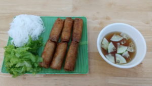 v-cuisine spring rolls