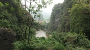 bich dong pagoda upper pagoda view