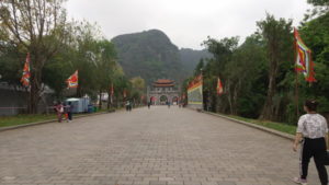 hoa lue ancient capital main gate far