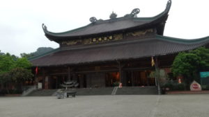 three pagodas temple exterior